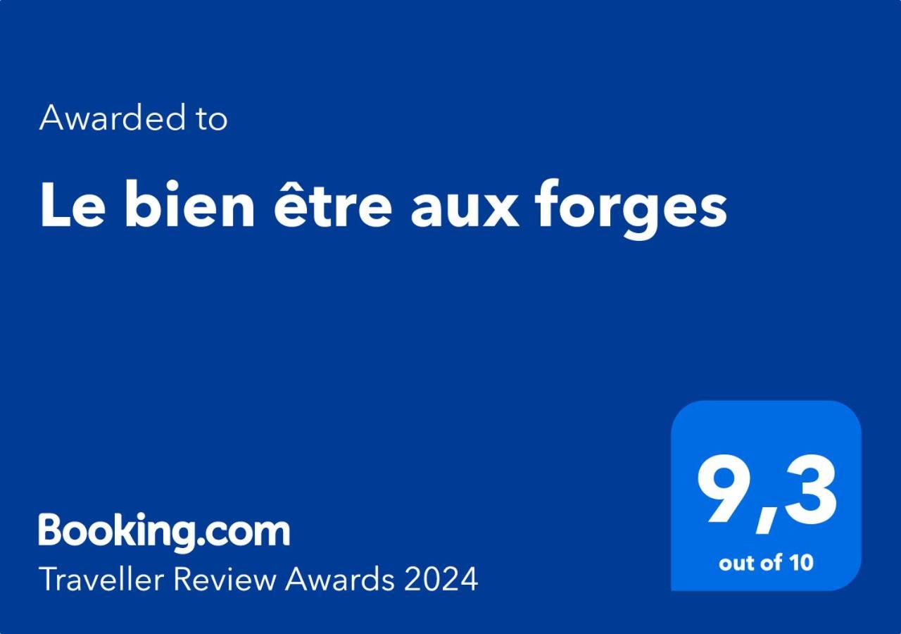 Le Bien Etre Aux Forges Villa Ceaux Bagian luar foto